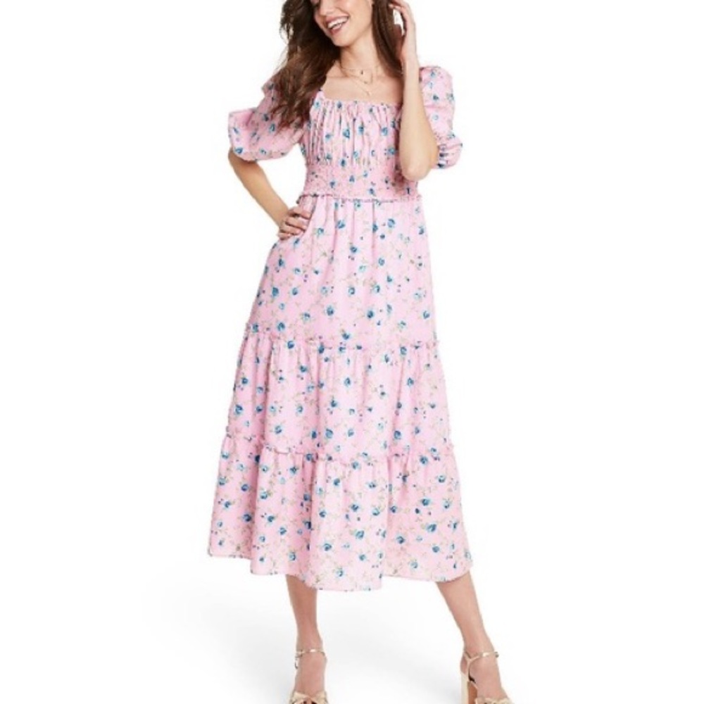 LoveShackFancy x Target Sabina Puff Sleeve Dress